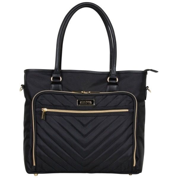 slide 7 of 10, Kenneth Cole Reaction Chelsea Messenger Bag With 15'' Laptop Pocket, Black, 1 ct