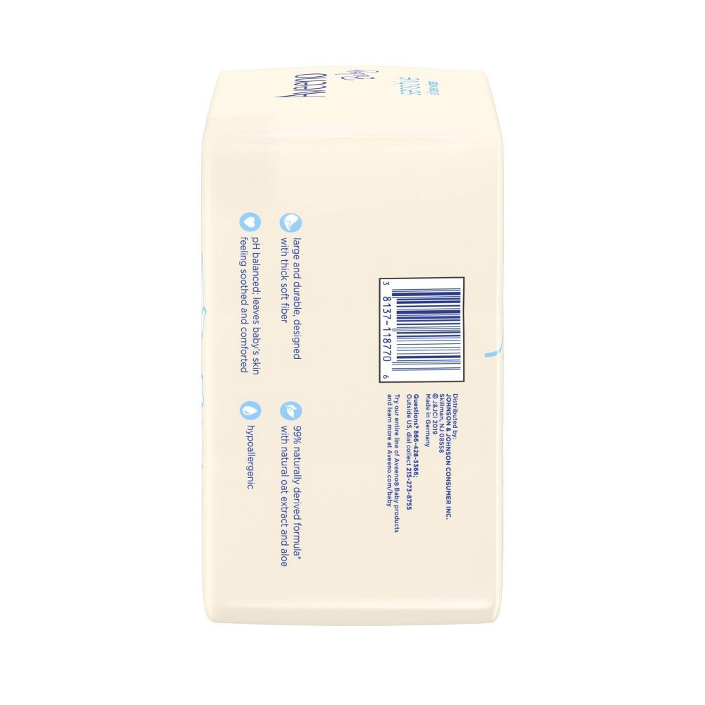 slide 8 of 11, Aveeno Sens Bby Wipes, 168 ct