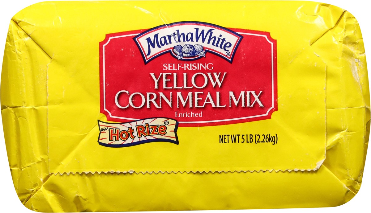 slide 7 of 13, Martha White Self Rising Yellow Corn Meal Mix with Hot Rize, 5 Lb Bag, 5 lb