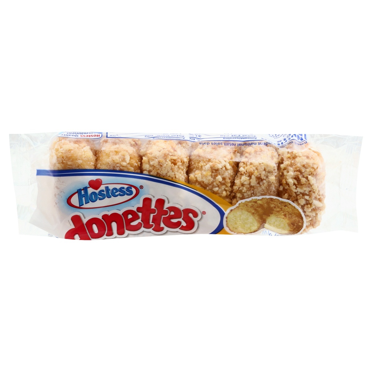 slide 1 of 1, Hostess Donettes Crunch Mini Donuts. Mini, Crunch 4 oz, 