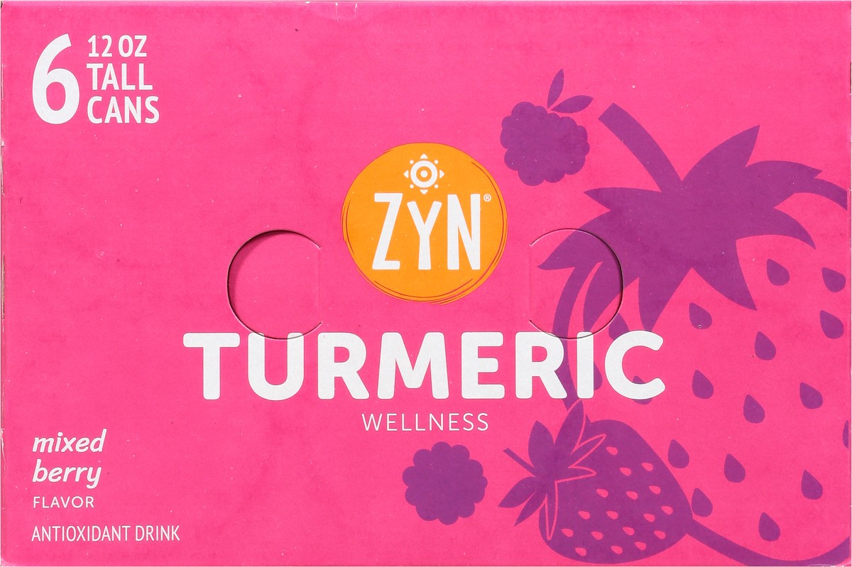 slide 9 of 11, Zyn Tumeric Mixed Berry - 72 fl oz, 72 fl oz