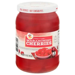 Giant Cherries Maraschino Red