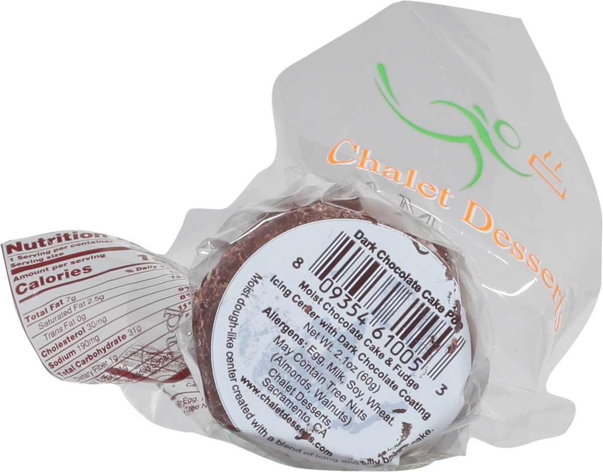 slide 2 of 13, Chalet Desserts Dark Chocolate Cake Pop 1 ea, 1 ct