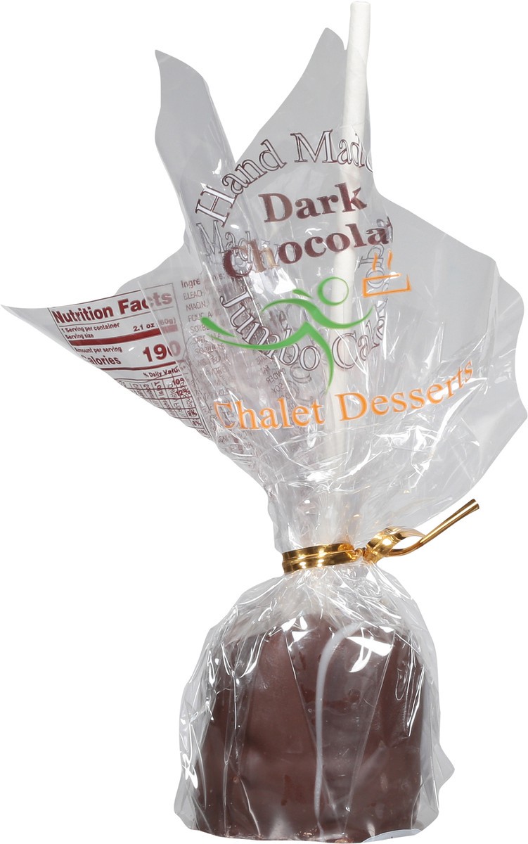 slide 9 of 13, Chalet Desserts Dark Chocolate Cake Pop 1 ea, 1 ct