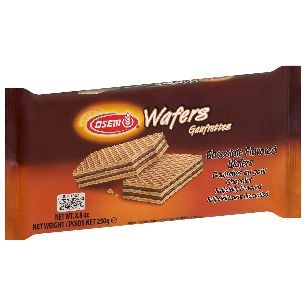 slide 2 of 9, Osem Chocolate Flavour Wafers 8.8 oz, 8.8 oz