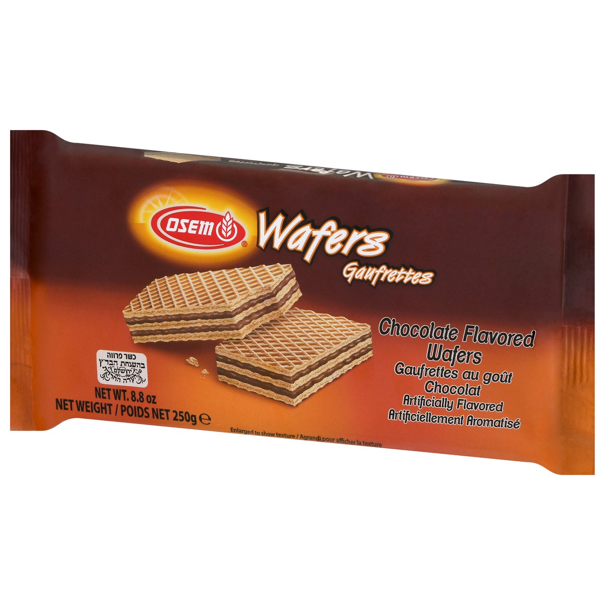 slide 5 of 9, Osem Chocolate Flavour Wafers 8.8 oz, 8.8 oz