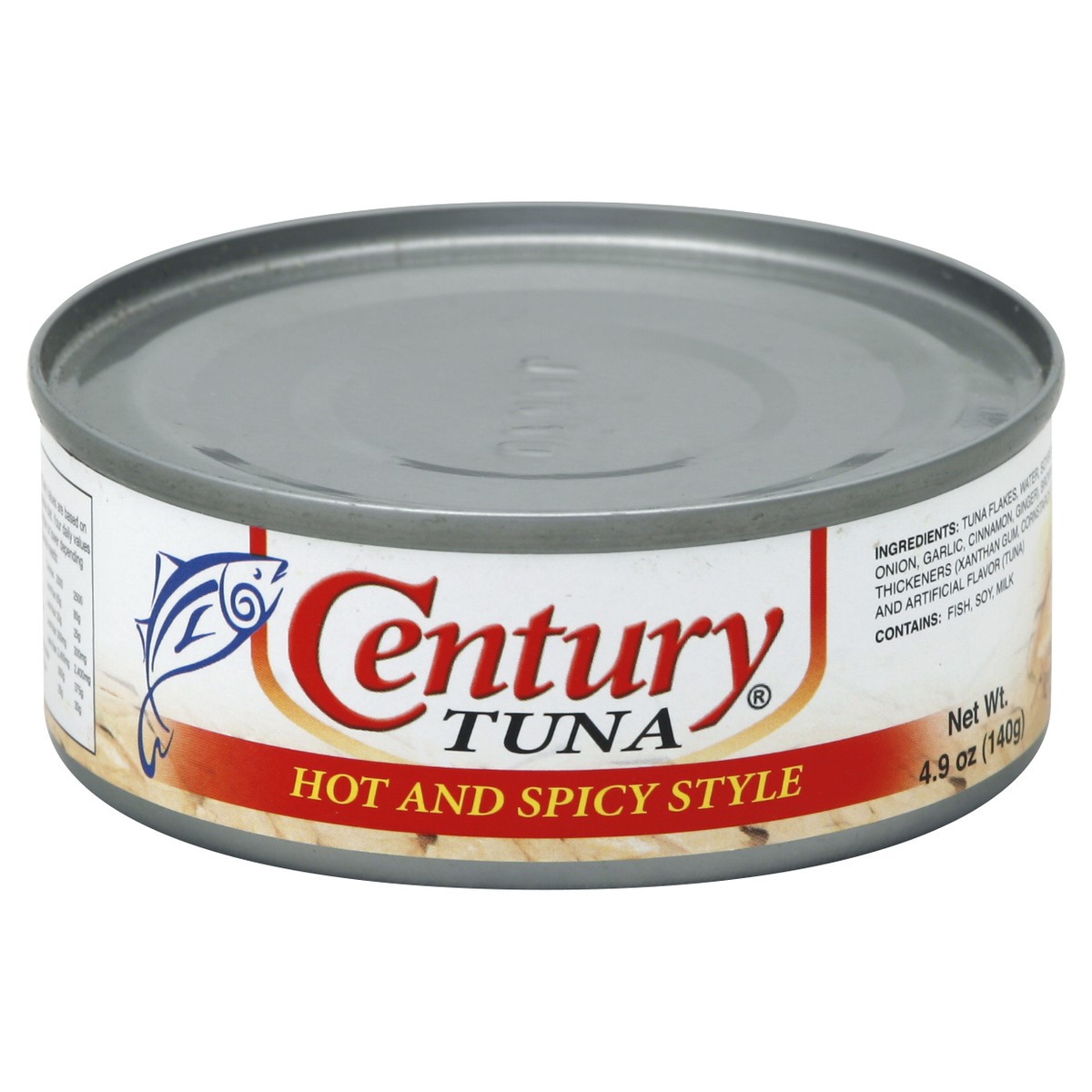 slide 3 of 3, Century Tuna Hot And Spicy, 4.9 oz