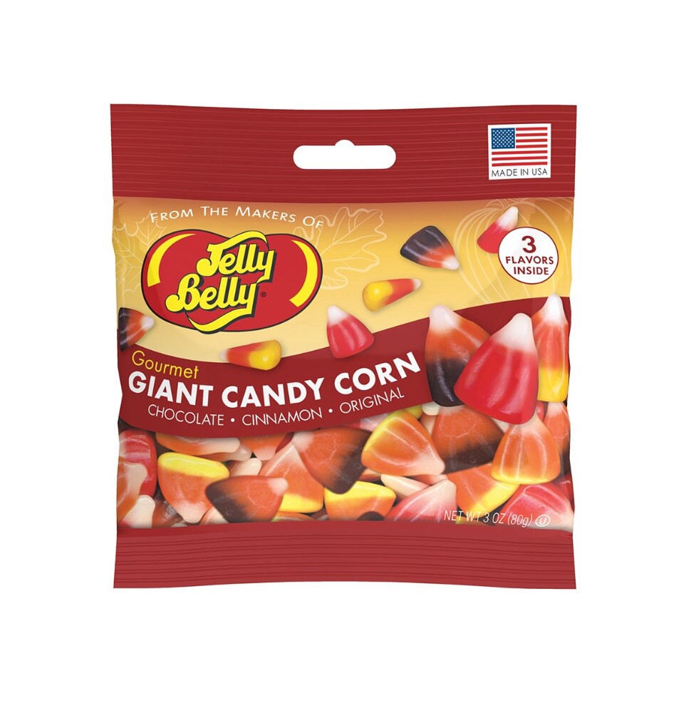 slide 1 of 8, Jelly Belly Gourmet Giant Candy Corn, 3 oz