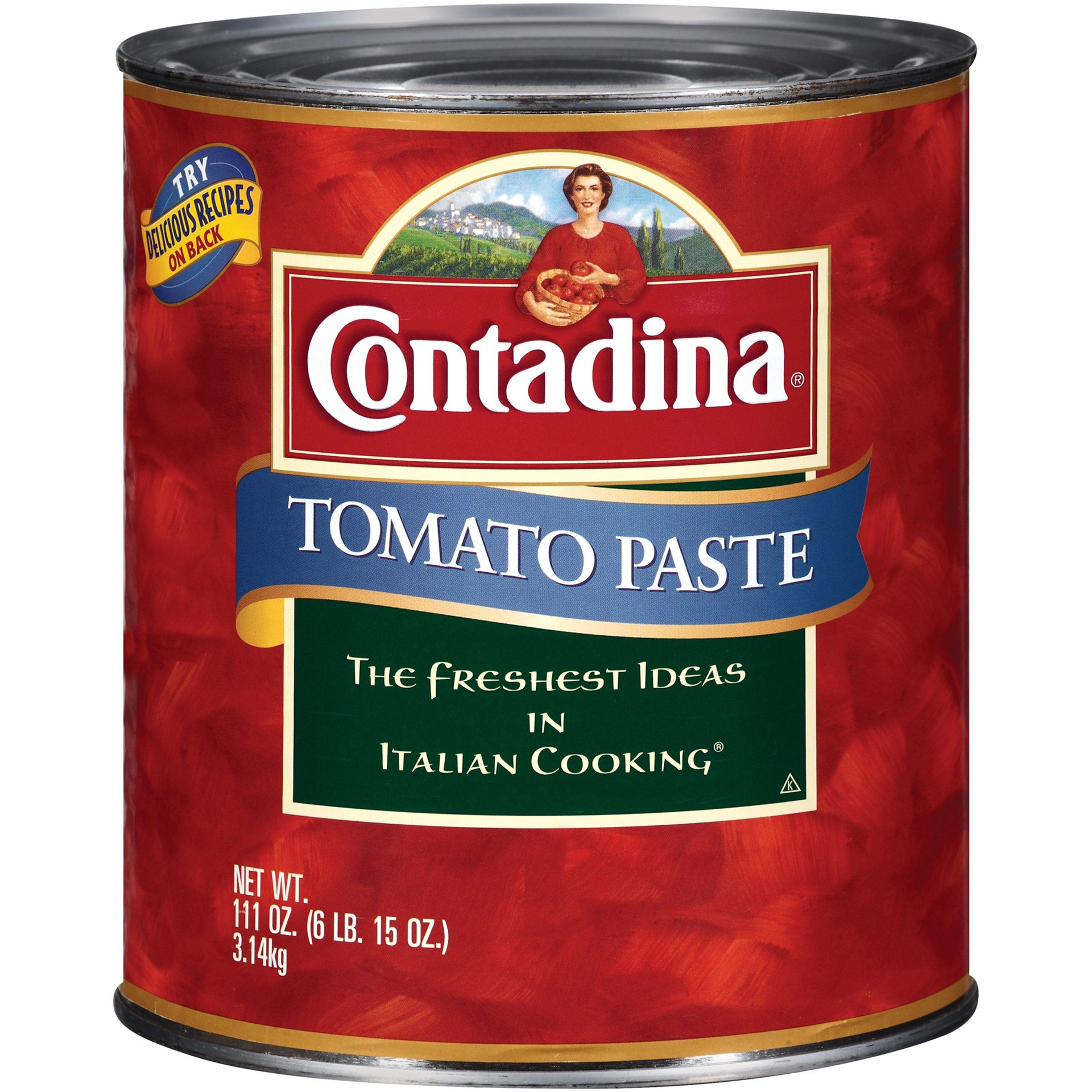 slide 1 of 1, Contadina Tomato Paste, 6 lbs 15 oz, 