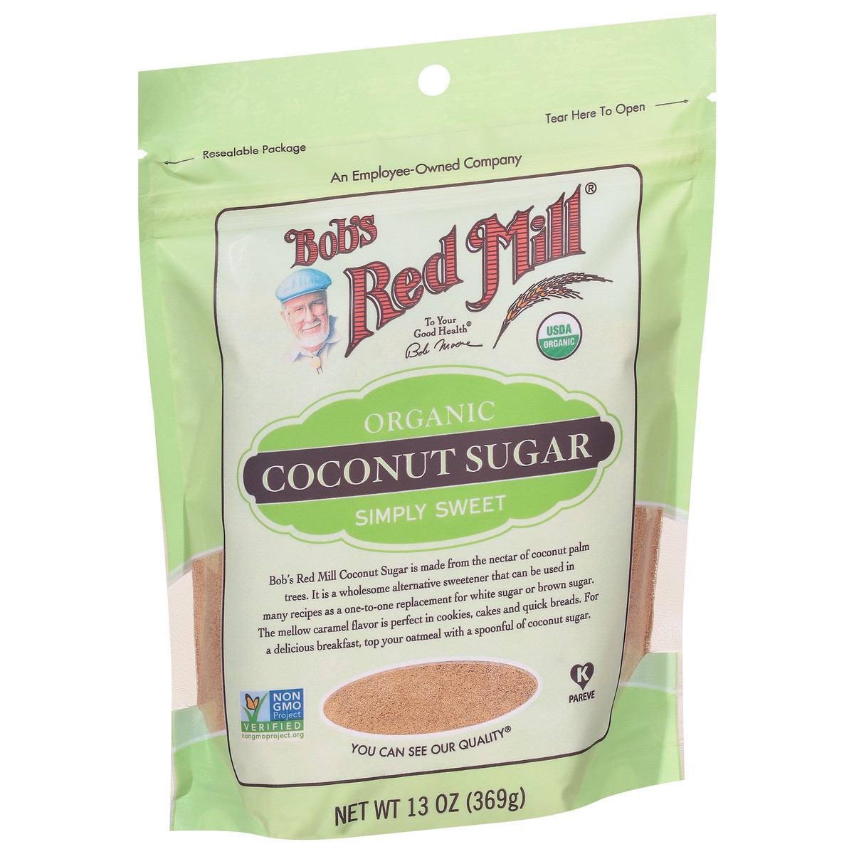 slide 5 of 9, Bob's Red Mill Organic Coconut Sugar, 13 oz