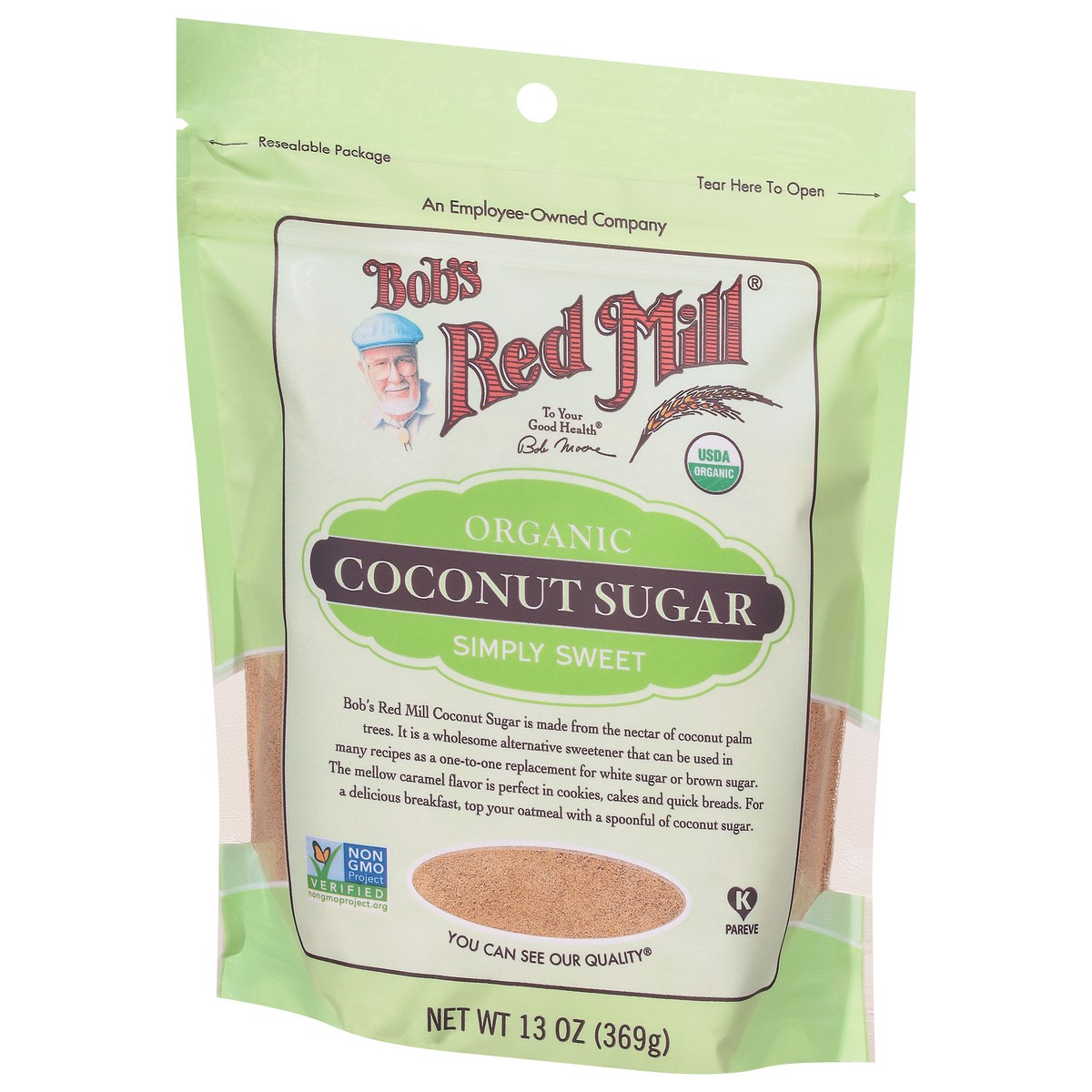 slide 2 of 9, Bob's Red Mill Organic Coconut Sugar, 13 oz