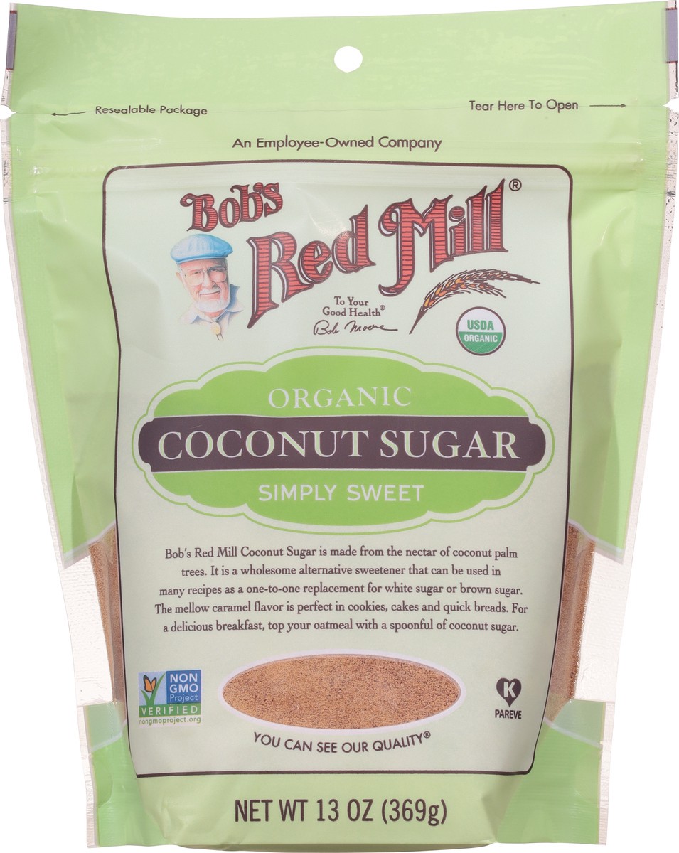 slide 4 of 9, Bob's Red Mill Organic Coconut Sugar, 13 oz