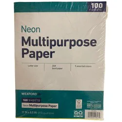 Wexford Neon Multipurpose Paper