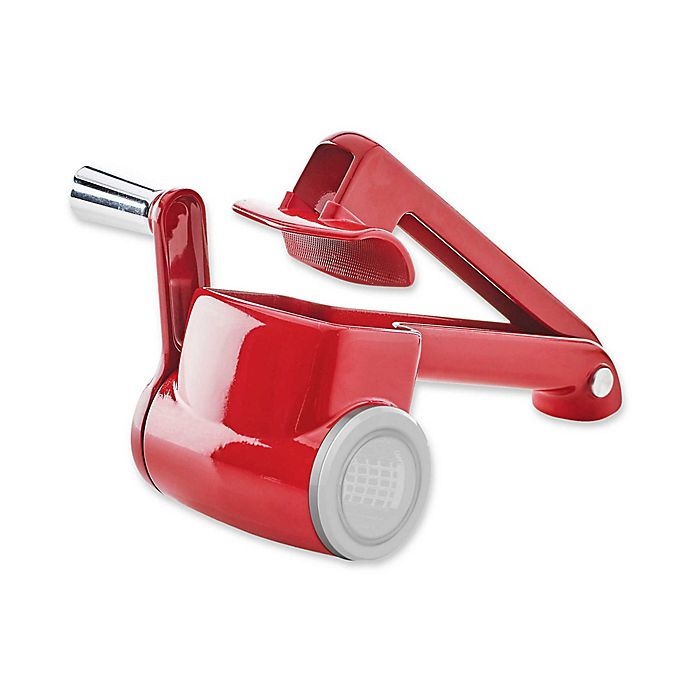 slide 2 of 2, KitchenAid No-Mess No-Stress Rotary Grater - Red, 1 ct