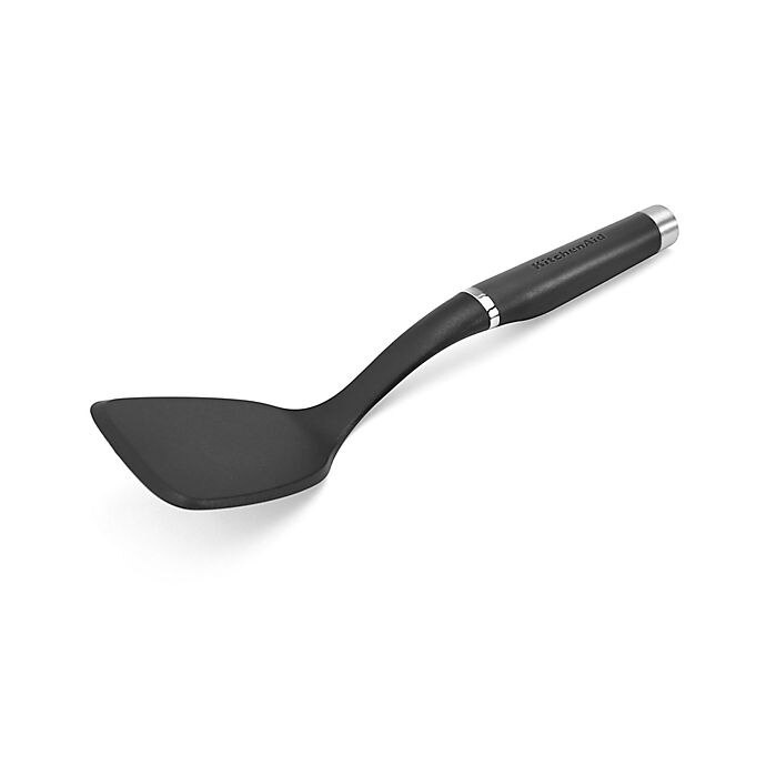 slide 2 of 3, KitchenAid Gourmet Nylon Short Turner - Black, 1 ct