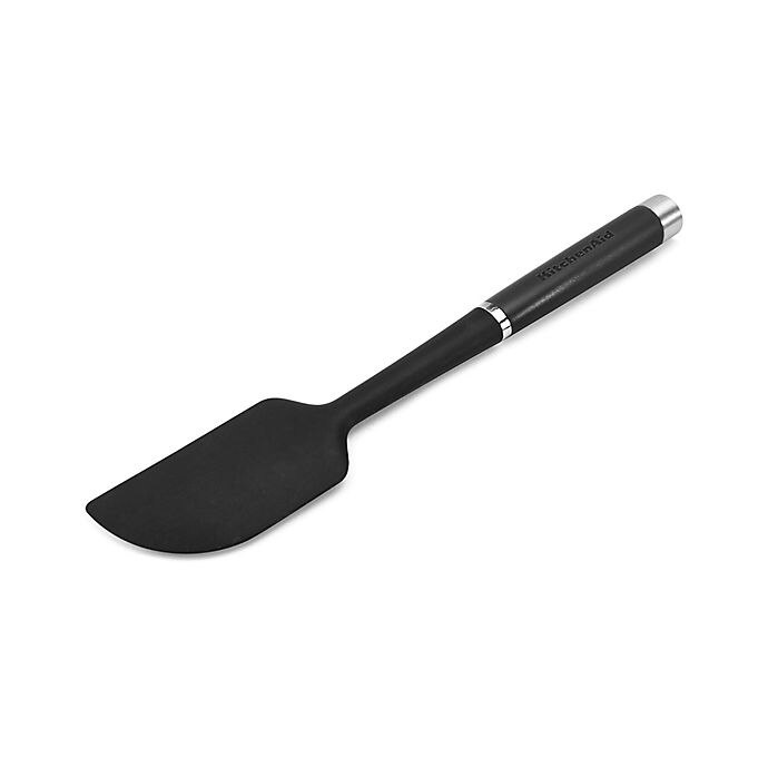 slide 2 of 3, KitchenAid Gourmet Scraper Spatula - Black, 1 ct