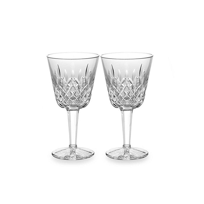 slide 2 of 2, Waterford Lismore Claret Wine Glasses, 2 ct