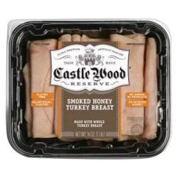 Castle Wood Reserve Sliced Smoked Honey Turkey Breast
