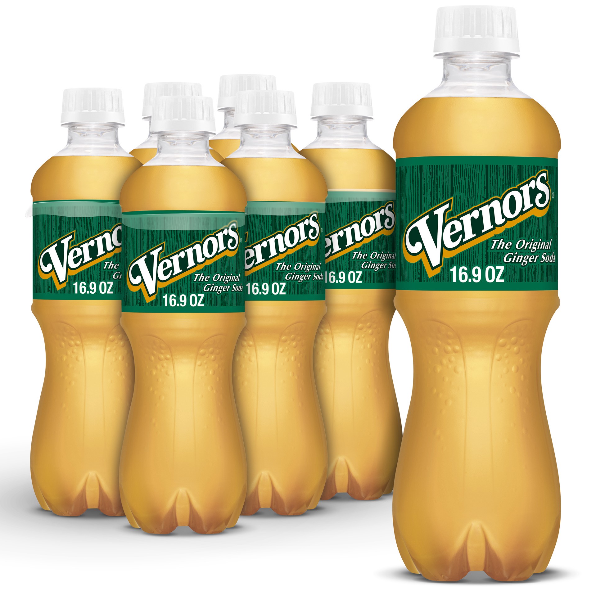 slide 1 of 3, Vernors Ginger Soda, .5 L bottles, 6 pack, 6 ct