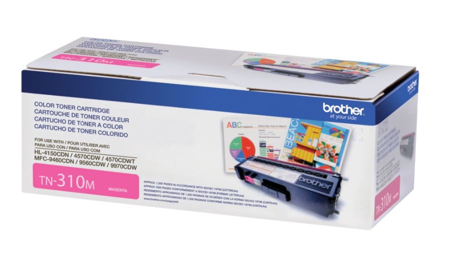 slide 2 of 8, Brother Tn-210M Magenta Toner Cartridge, 1 ct