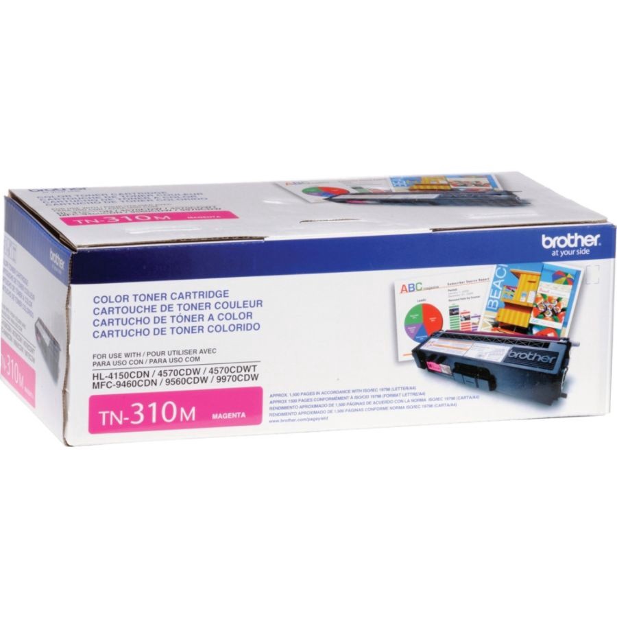 slide 8 of 8, Brother Tn-210M Magenta Toner Cartridge, 1 ct