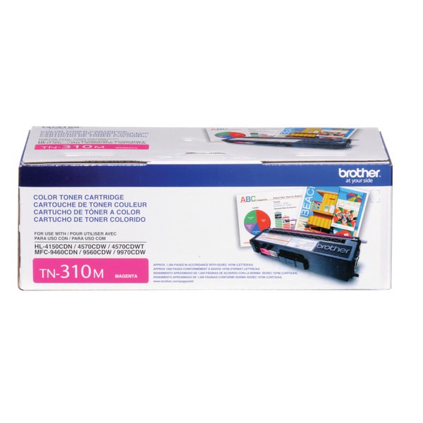 slide 1 of 8, Brother Tn-210M Magenta Toner Cartridge, 1 ct