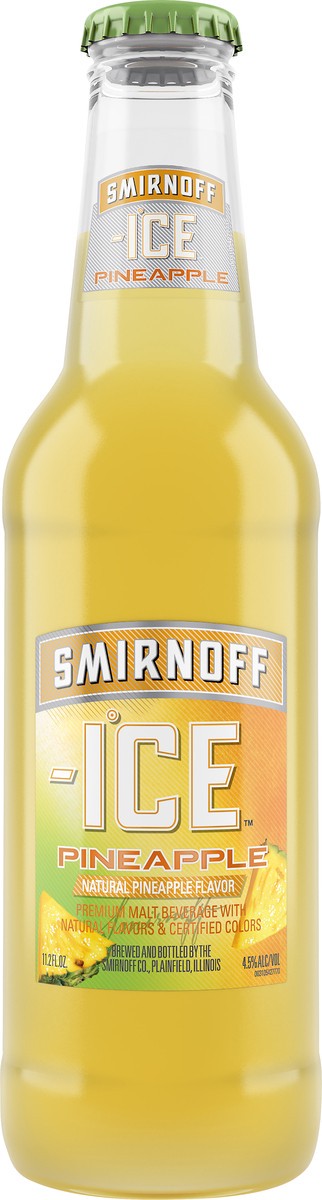 slide 3 of 3, Smirnoff Ice Pineapple Malt Beverage 11.2 oz, 11.2 fl oz