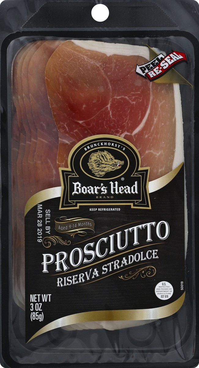 slide 6 of 6, Boar's Head Prosciutto, 3 oz