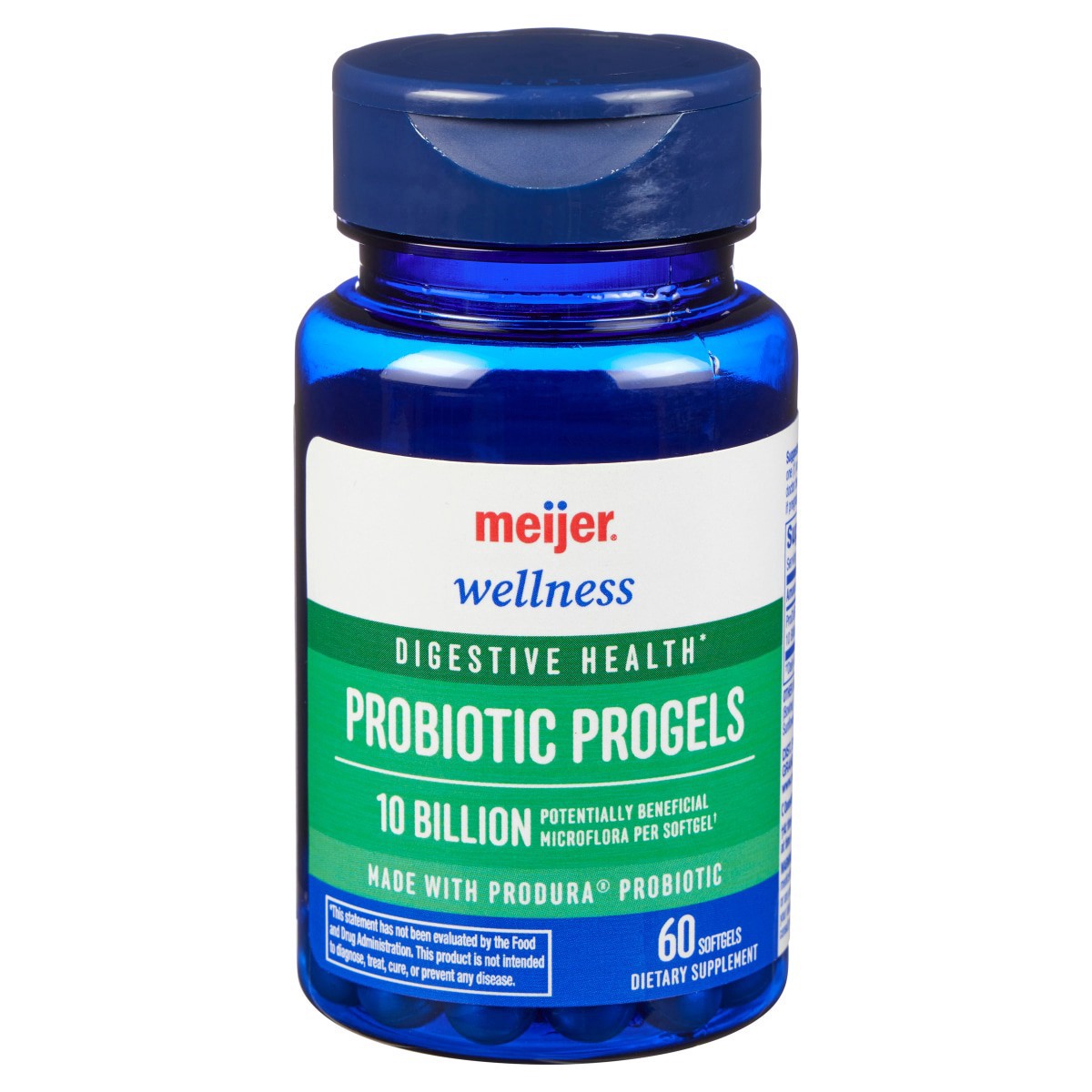 slide 1 of 9, MEIJER WELLNESS Meijer Probiotic ProGels, 60 ct