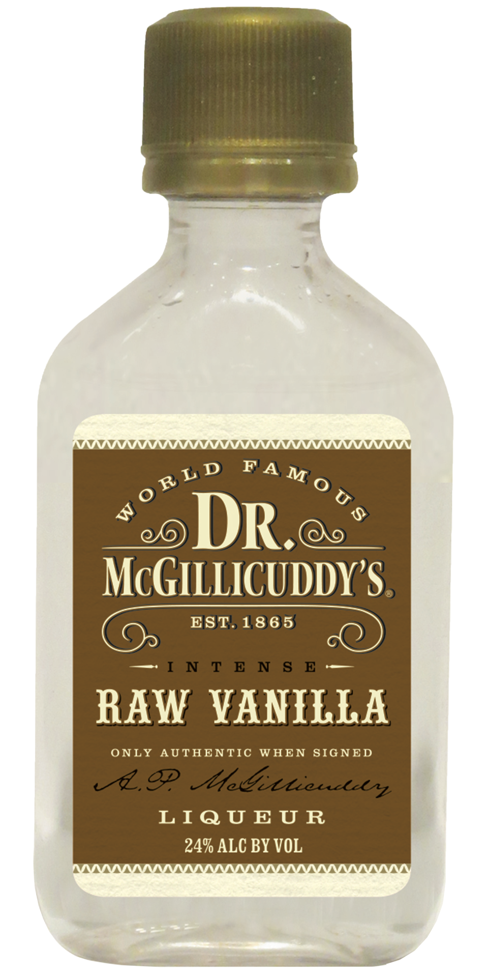 slide 1 of 2, Dr. McGillicuddy's Raw Vanilla Liqueur 50ml Plastic Bottle 48 Proof, 50 ml