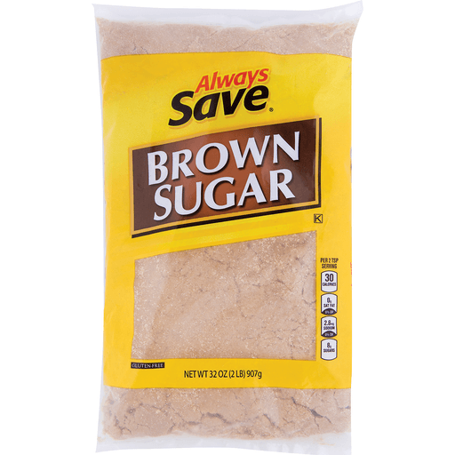 slide 1 of 1, Always Save Brown Sugar, 2 lb