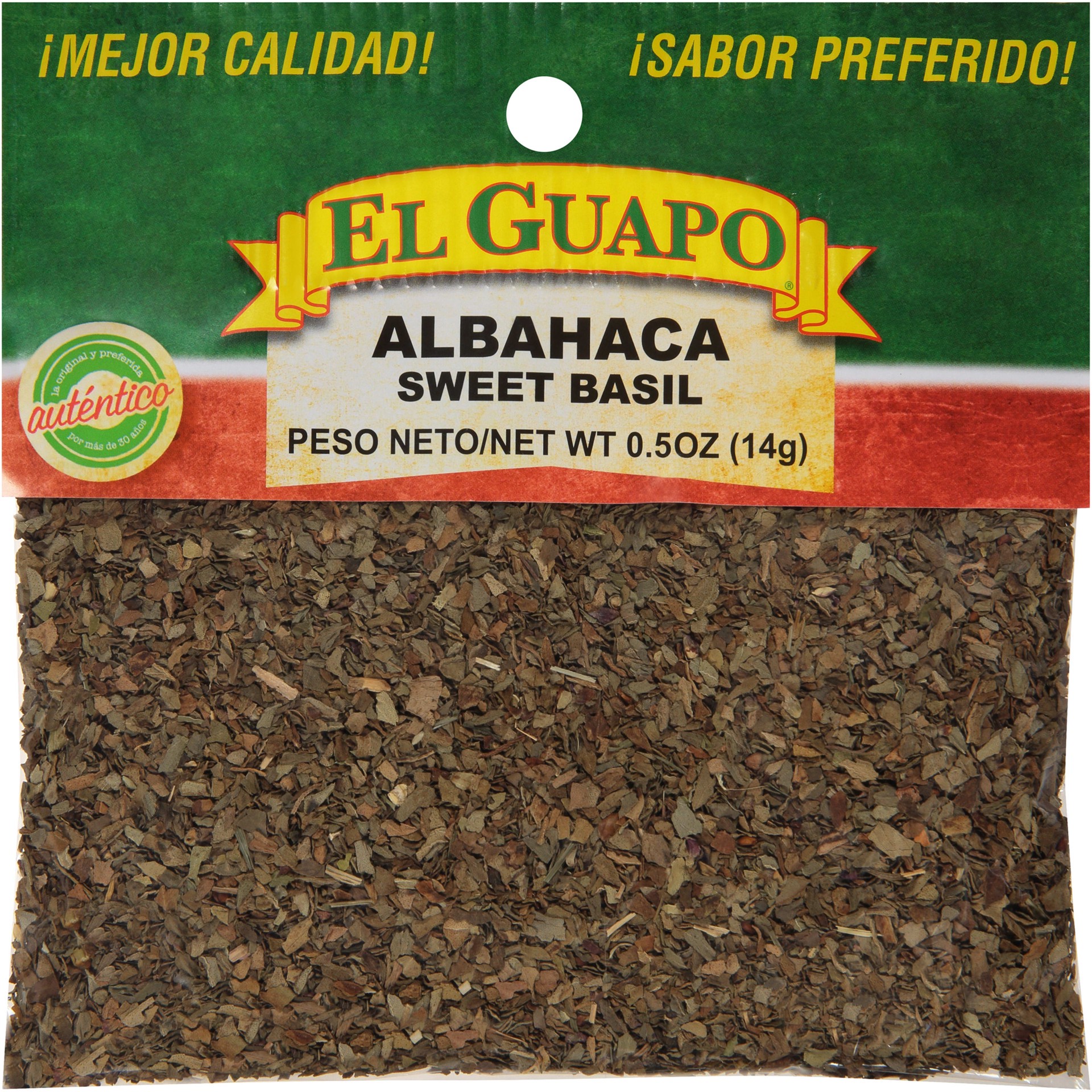 slide 1 of 7, El Guapo Basil, 0.5 oz