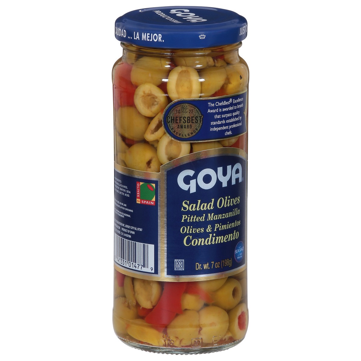 slide 9 of 9, Goya Salad Olives 7 oz, 7 oz