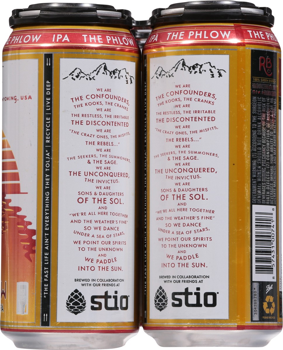 slide 2 of 11, Roadhouse Brewing Co. Sunshine IPA The Phlow Beer 6 ea, 6 ct