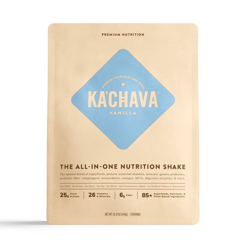 slide 1 of 6, Ka'Chava The All-In-One Vanilla Nutrition Shake 15.31 oz, 15.31 oz