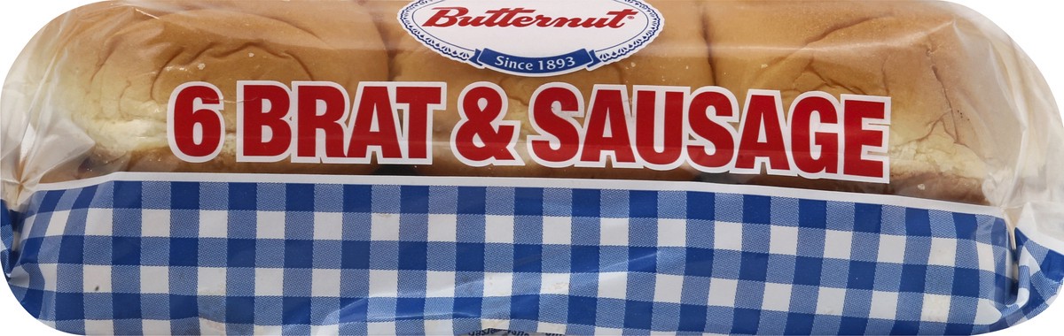 slide 1 of 9, Butternut Brat & Sausage Rolls 6 ea, 6 ct