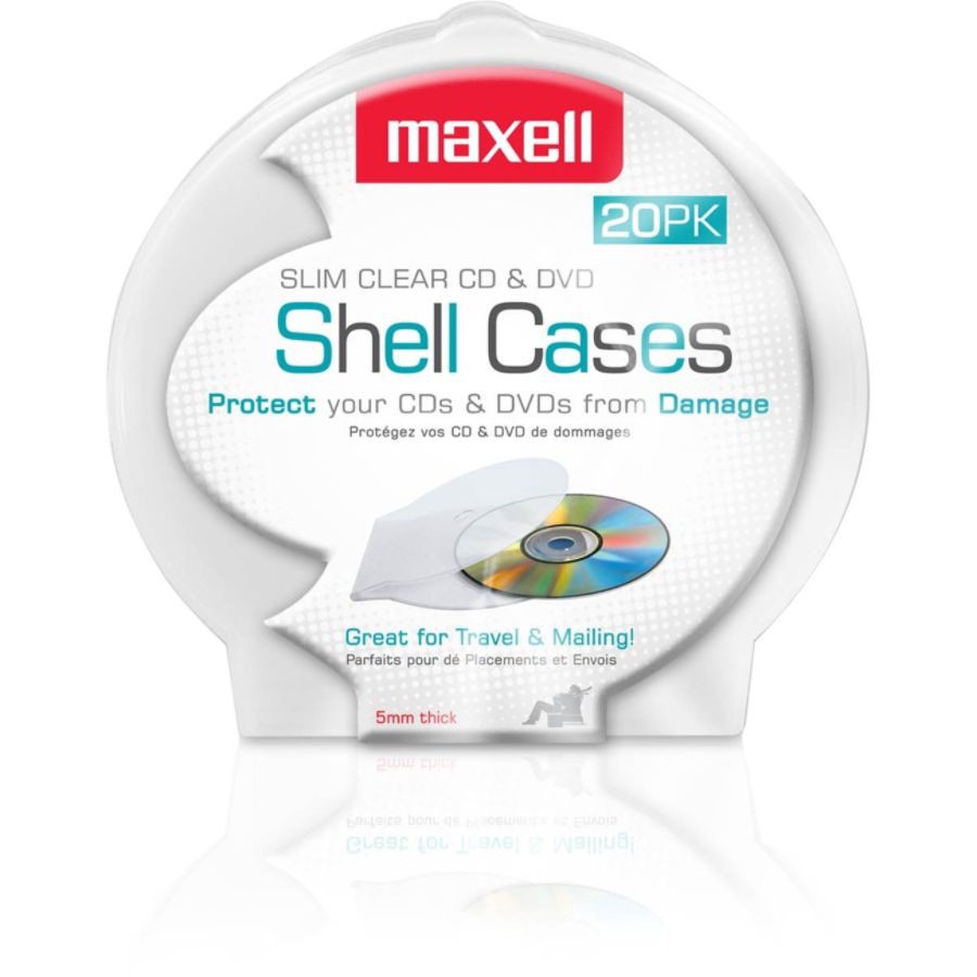 slide 5 of 6, Maxell Cd-356 Slim Cd/Dvd Jewel Case, 1 ct