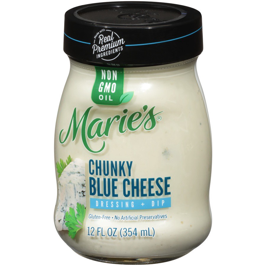 slide 7 of 8, Marie's Marie's Chunky Blue Cheese Dressing, 12 ct