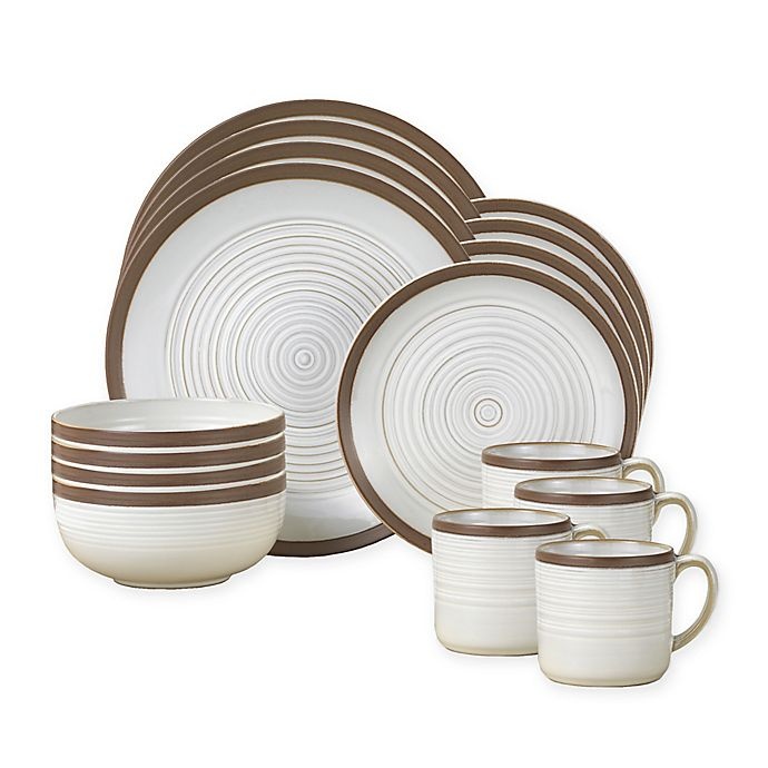 slide 2 of 2, Pfaltzgraff Carmen Dinnerware Set - White, 16 ct