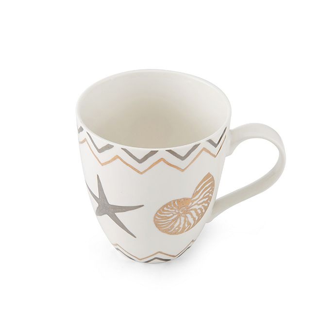 slide 2 of 2, Pfaltzgraff Seashells Mug - White, 1 ct