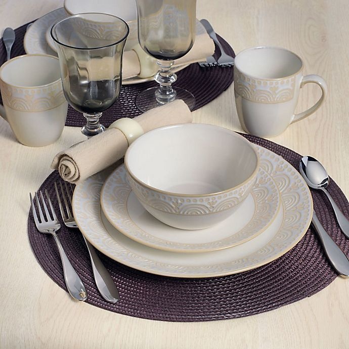 slide 2 of 2, Pfaltzgraff Amelia Cream Dinnerware Set, 16 ct