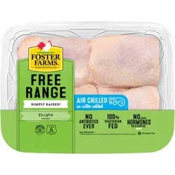 Foster Farms, Simply Raised Free Range Chicken Thighs