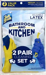 Soft Scrub Gloves 2 ea