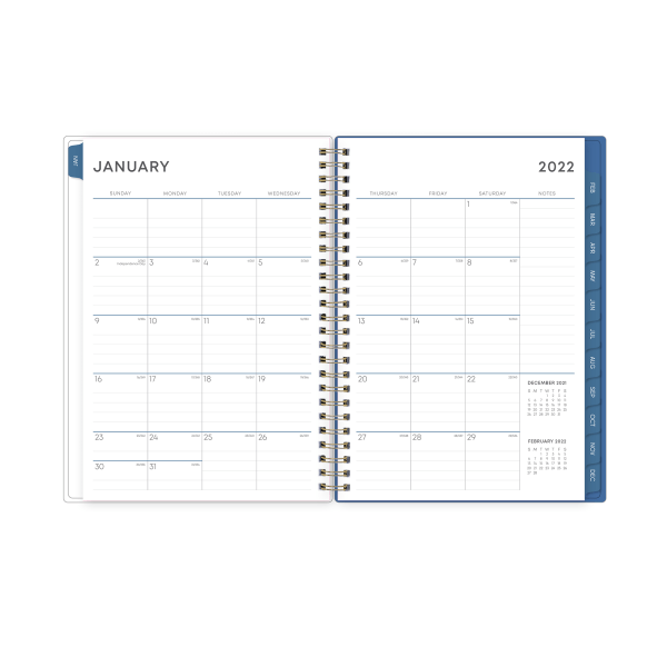 slide 3 of 5, Blue Sky Weekly/Monthly Planner, 5-7/8'' X 8-5/8'', Mckenna, January To December 2022, 132800, 1 ct