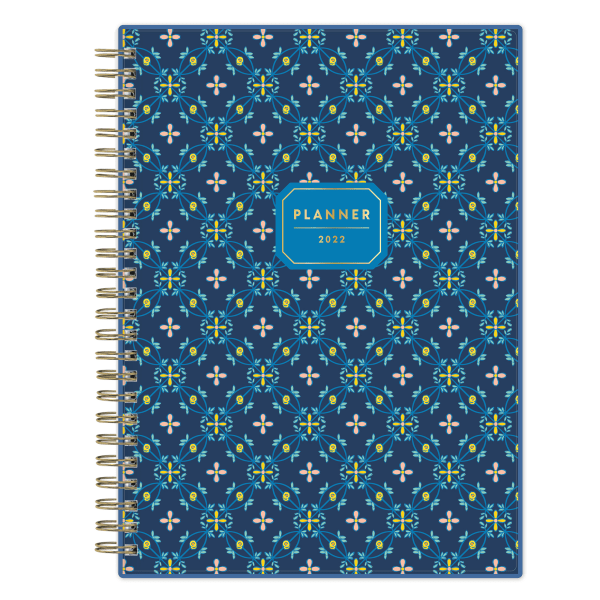 slide 1 of 5, Blue Sky Weekly/Monthly Planner, 5-7/8" X 8-5/8", Mckenna, January To December 2022, 132800, 1 ct