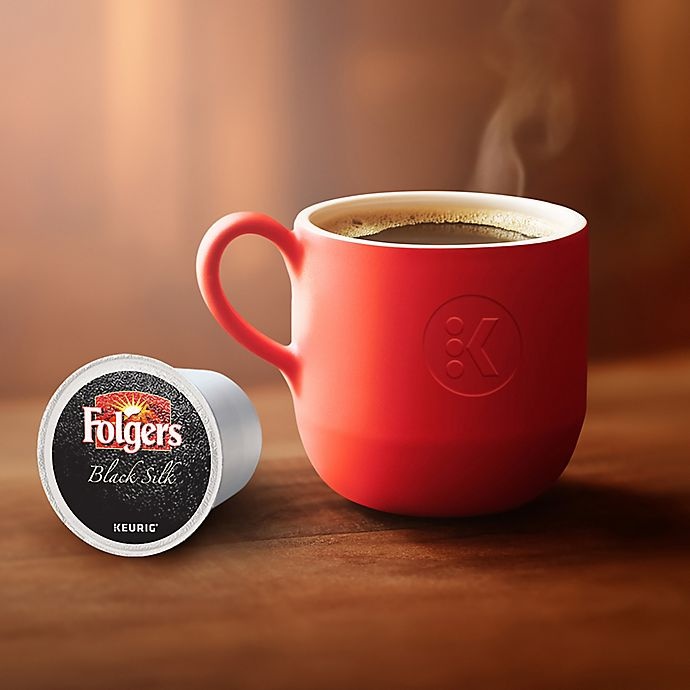 slide 6 of 7, Folgers Black Silk Coffee Keurig K-Cup Pods, 48 ct