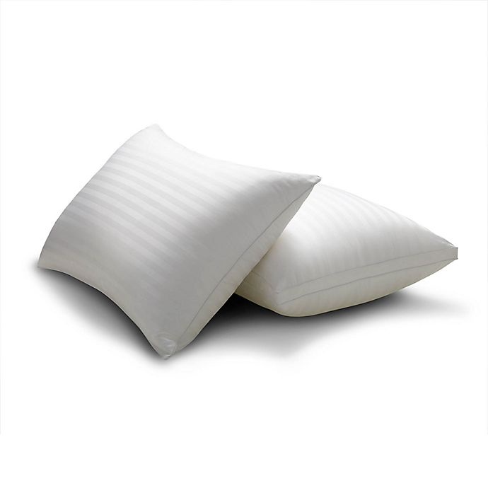 slide 3 of 6, Therapedic Won't Go Flat Standard/Queen Back Sleeper Pillow, 1 ct