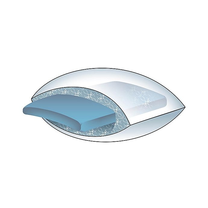 slide 5 of 6, Therapedic Won't Go Flat Standard/Queen Back Sleeper Pillow, 1 ct