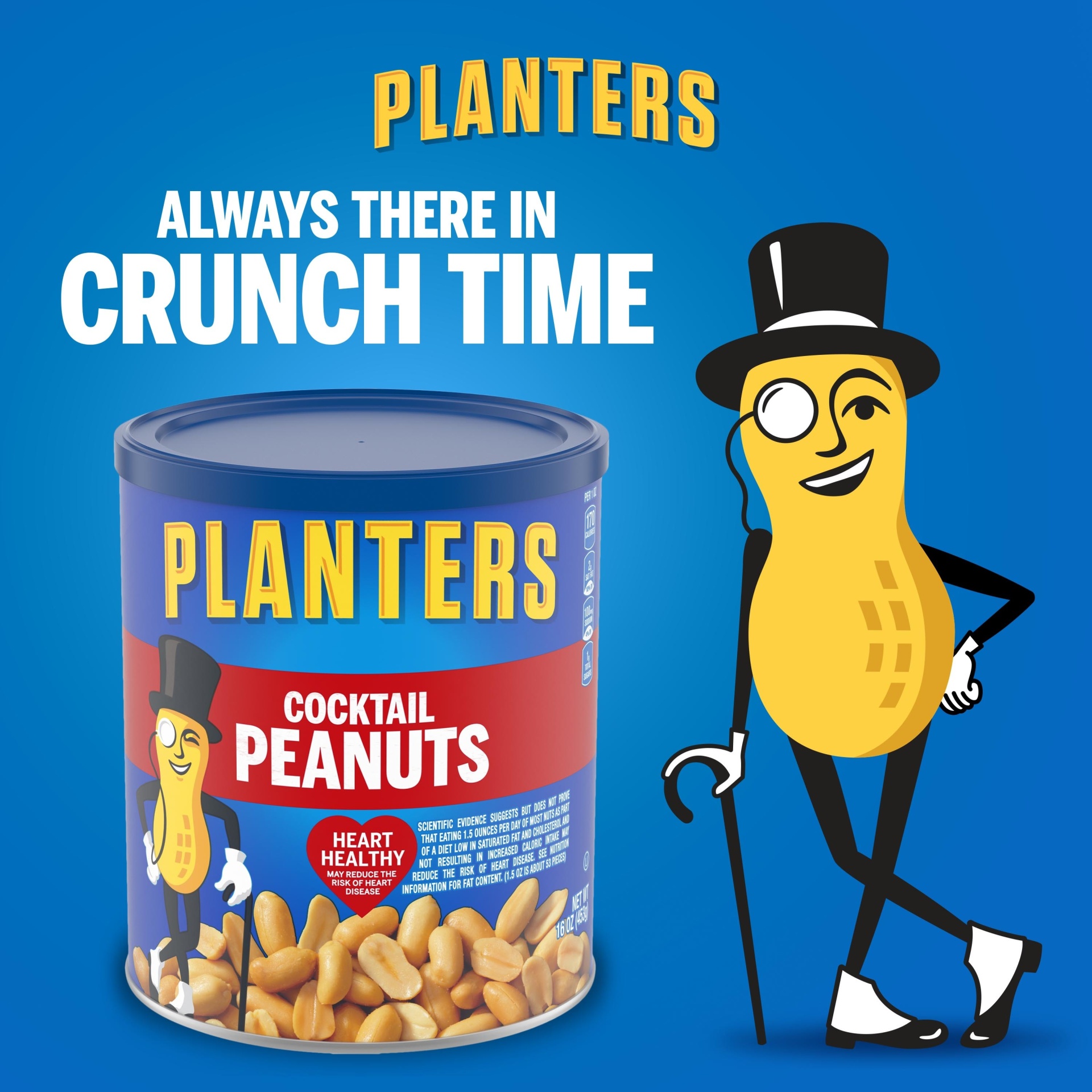 slide 6 of 13, Planters Planter's Plntr Cocktl Peanuts, 16 oz