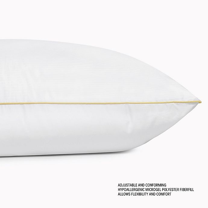 slide 5 of 6, Calvin Klein Luxury Flag Standard/Queen Back/Stomach Sleeper Pillow - White, 1 ct